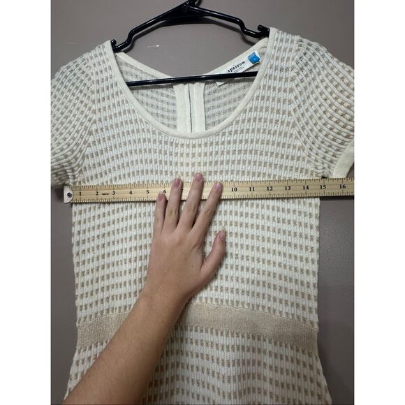 NWOT Anthropologie Sparrow Sweater Lambswool Blend Cottagecore Dress Women's S - Picture 6 of 11
